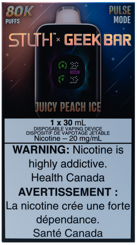 STLTH x GEEK BAR JUICY PEACH ICE [ONTARIO]