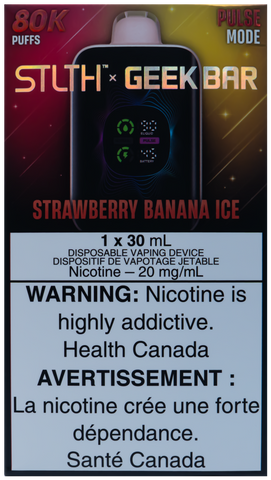 STLTH x GEEK BAR STRAWBERRY BANANA ICE [ONTARIO]