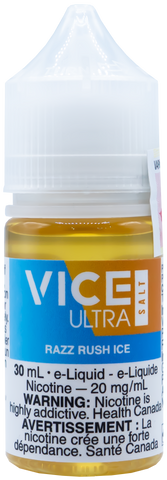 VICE ULTRA SALT RAZZ RUSH ICE [ONTARIO]