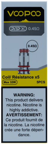 VOOPOO PNP X REPLACEMENT COIL 0.45OHM